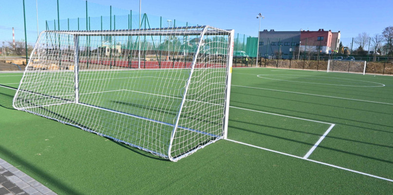 Nowe boiska na osiedlu Przyjaźń w Tarnowskich Górach. Fot. Archiwum UM w Tarnowskich Górach 