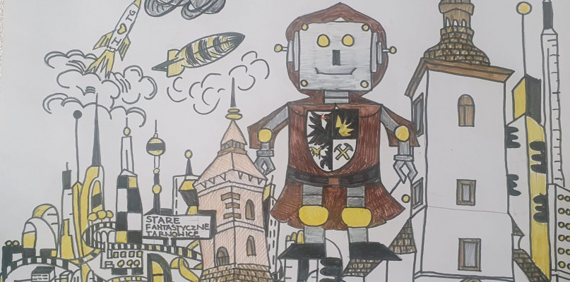 praca Szymona Podory. Fot. Facebook Rada Dzielnicy Stare Tarnowice