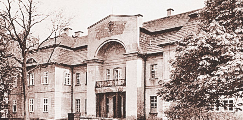 Pałac w Tworogu w latach 30. zeszłego stulecia. Fot. Dzięki uprzejmości F. Zgodzaja