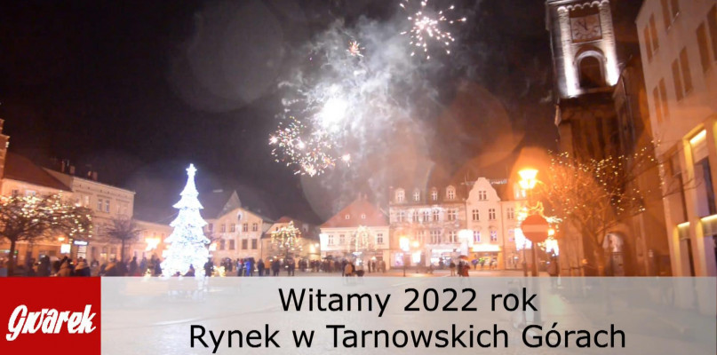 Tarnowskie Góry witają 2022 r. Fot. Jarosław Myśliwski