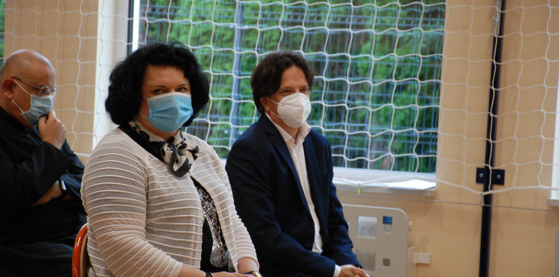 Posłowie Barbara Dziuk i Tomasz Głogowski. Fot. Archiwum