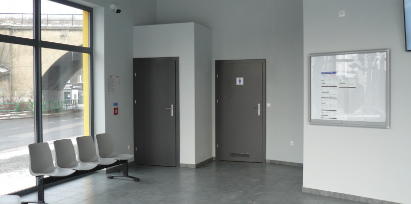 Radzionków. Na razie centrum przesiadkowe jest puste. Fot. Agnieszka Reczkin