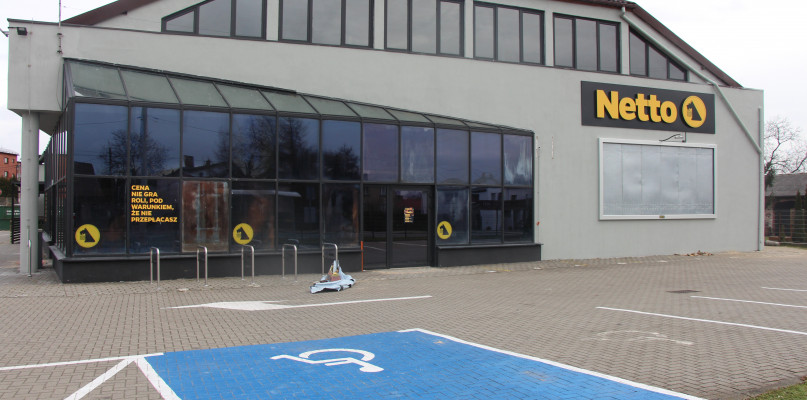 Market Netto w Bobrownikach Śląskich. Fot. Alicja Jurasz