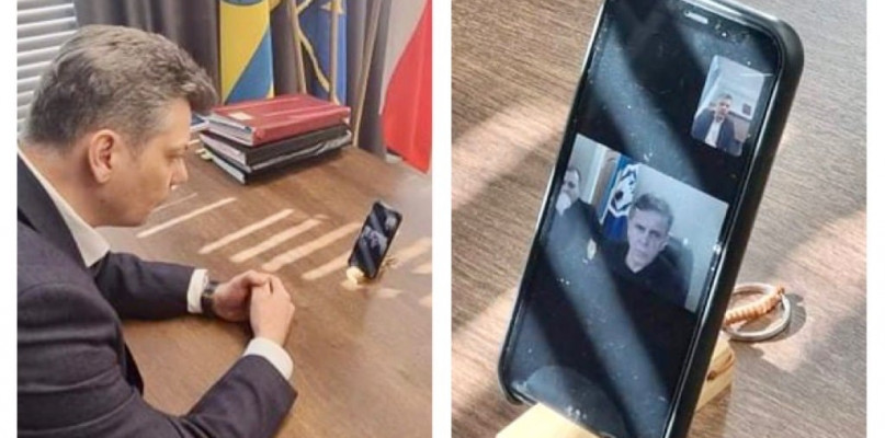 Władze Bytomia deklarują pomoc dla uchodźców z Ukrainy. Fot. Archiwum UM w Bytomiu 