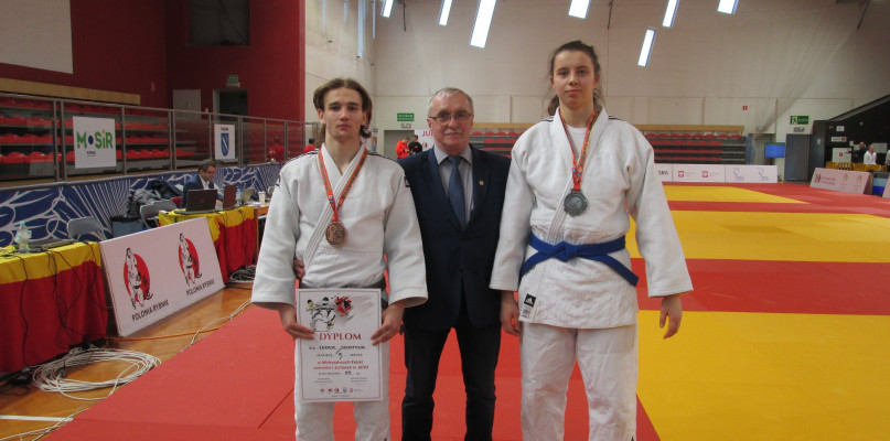 Srebro dla Natalii Horzeli, brąz dla Łukasza Szołtysika. Fot. Archiwum klubu 