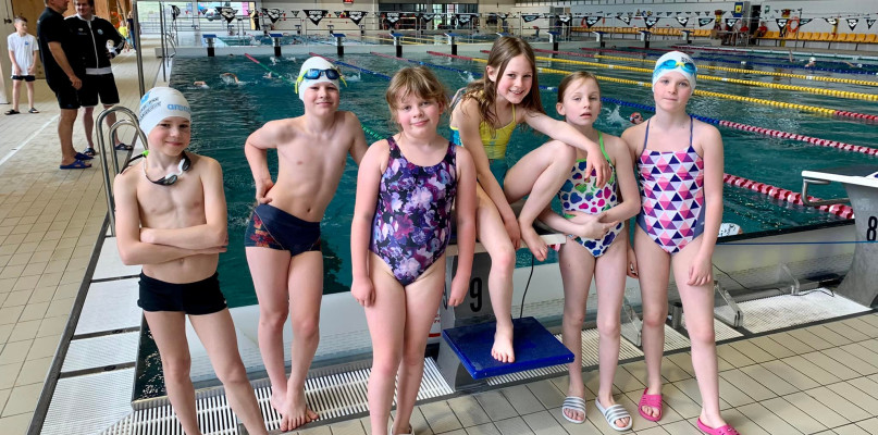 Młodzi zawodnicy MKS Park Wodny. Fot. Archiwum klubu
