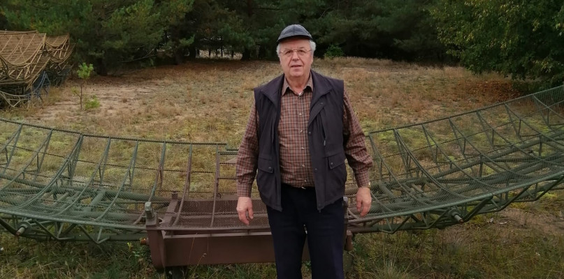 Po antenę pojechał m.in. Antoni Lachowicz. Archiwum stowarzyszenia