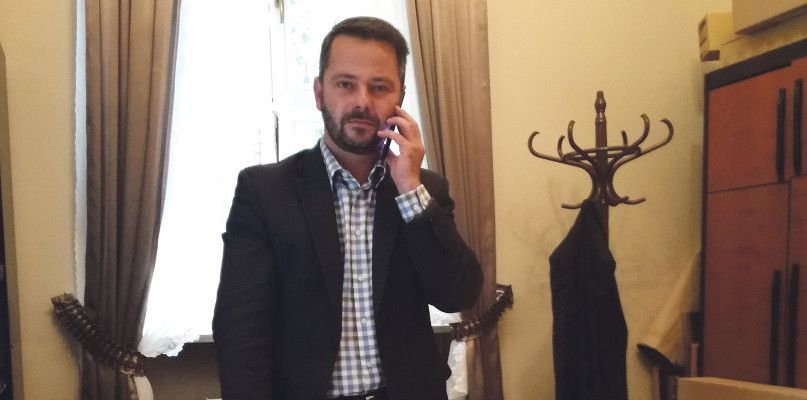 Adam Morawiec był szefem Pałacu w Rybnej 14 lat. Fot. ARC