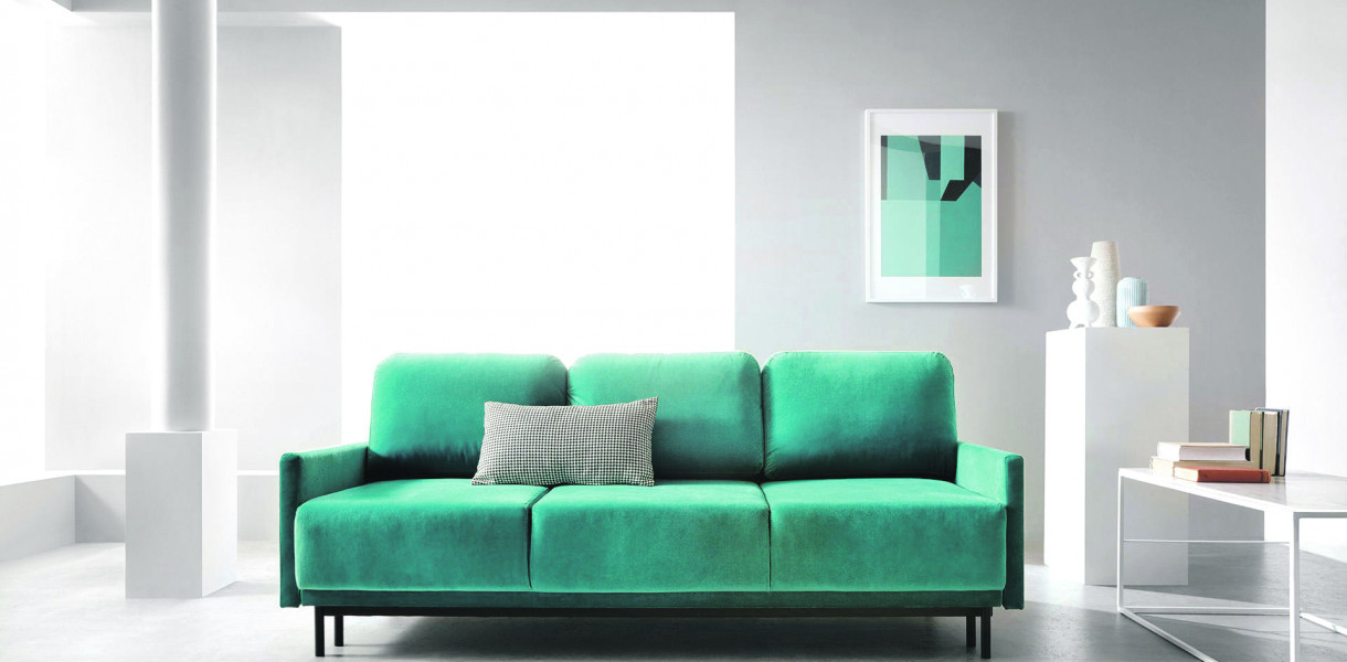 Sofy z funkcją spania idealne do małych metraży