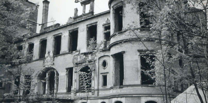 Repty Śląskie. Z planów odbudowy nic nie wyszło i pałac przestał istnieć