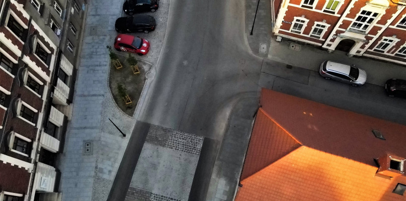 Tarnowskie Góry. Remont ul. Sobieskiego ma się zakończyć do końca maja. Fot. Jarosław Myśliwski