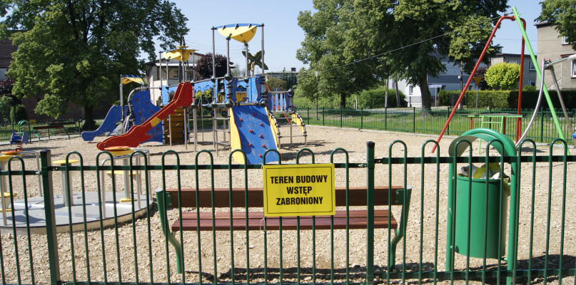 Plac zabaw w Lasowicach. Fot. Alicja Jurasz