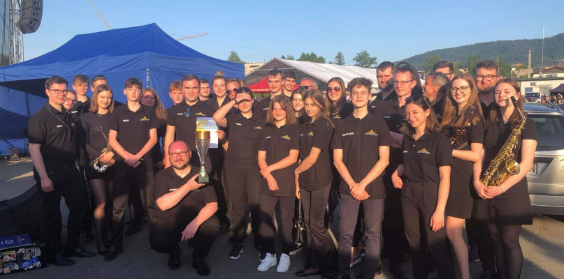 Parafialna Kamiliańska Orkiestra Dęta w Tarnowskich Górach. Fot. Archiwum orkiestry 