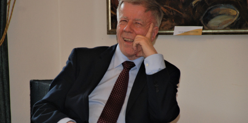 Prof. Jan Miodek obchodzi dzisiaj 76. urodziny. Fot.Elżbieta Kulińska