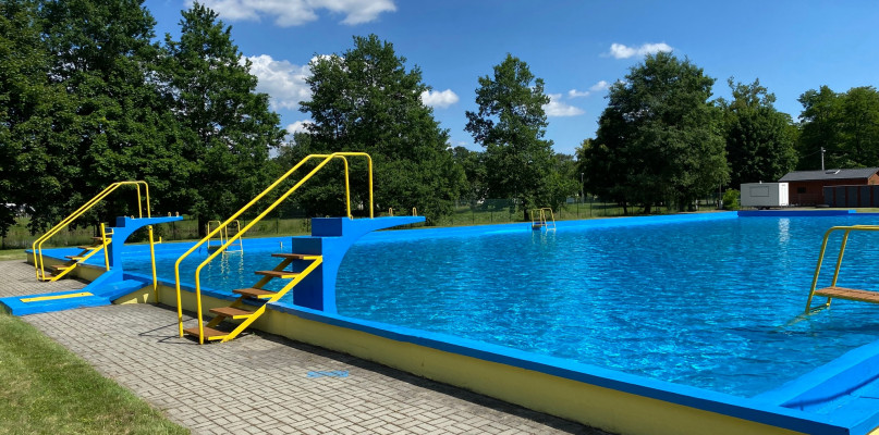 Basen w Krupskim Młynie. Fot. Archiwum GOKSiR 