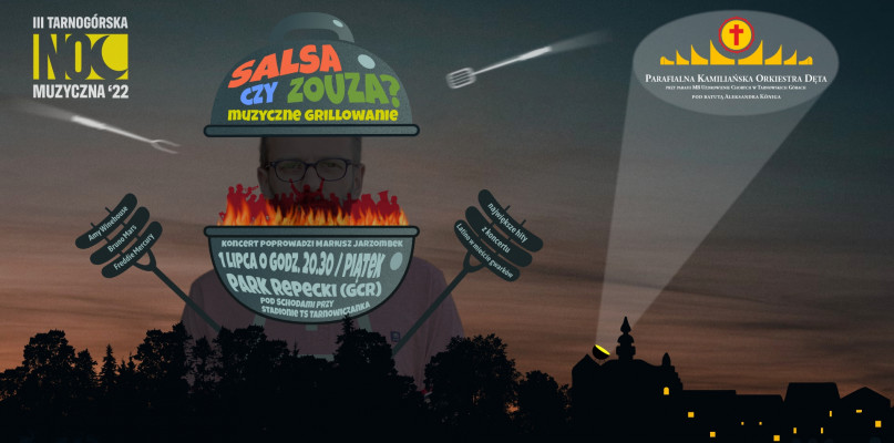 Parafialna Kamiliańska Orkiestra Dęta z Tarnowskich Gór zaprasza na III Tarnogórską Noc Muzyczną