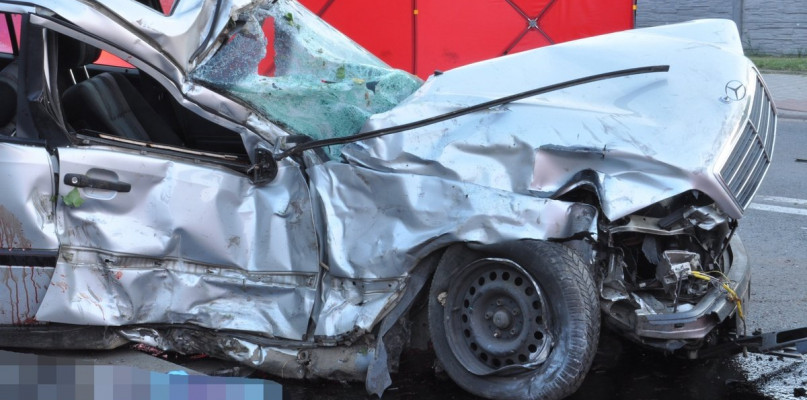 Okazało się, że kierowca, który zginął w wypadku był pijany. Fot. Archiwum policji