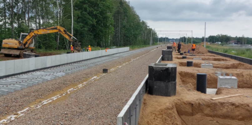 Katowice Airport. Co się dzieje na placu budowy kolei do lotniska w Pyrzowicach?