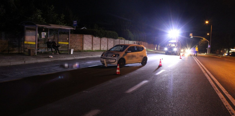 Tarnowskie Góry. Śmiertelny wypadek na ul. Bytomskiej. Fot. Archiwum policji