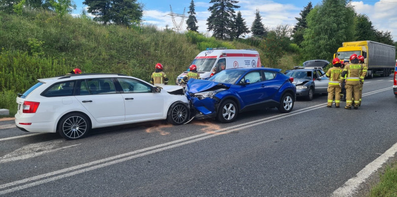Piekary Śląskie. W wypadku ranne zostały dwie dziewczynki. Fot. Archiwum policji