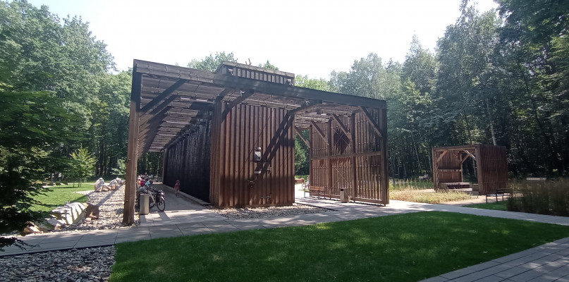 Tężnia solankowa w Katowicach Fot. Alicja Jurasz