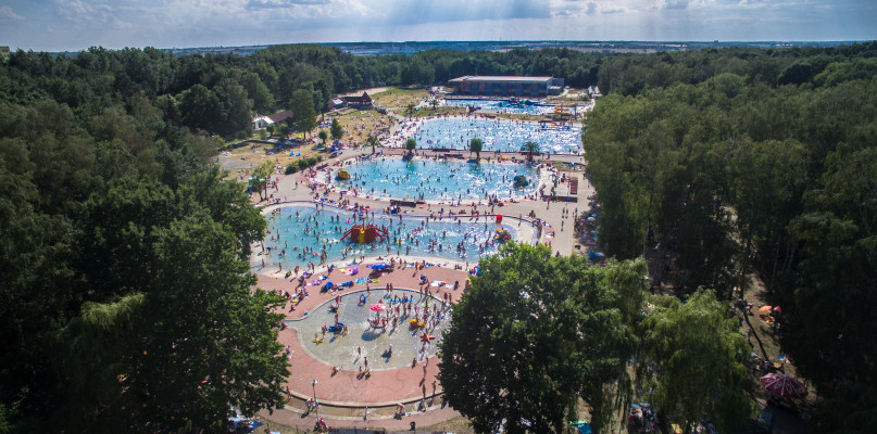 Kąpielisko Leśne w Gliwicach. Fot. Archiwum UM w Gliwicach 