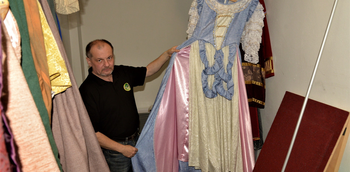 Gwarki 2022. W tej sukni zobaczymy królową Marysieńkę. Fot. Jarosław Myśliwski