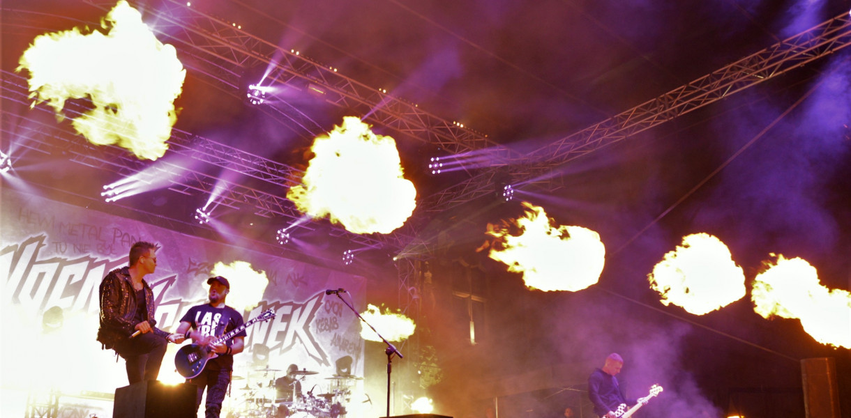 Gwarki 2022. Nocny Kochanek dał ognia. Fot. Jarosław Myśliwski