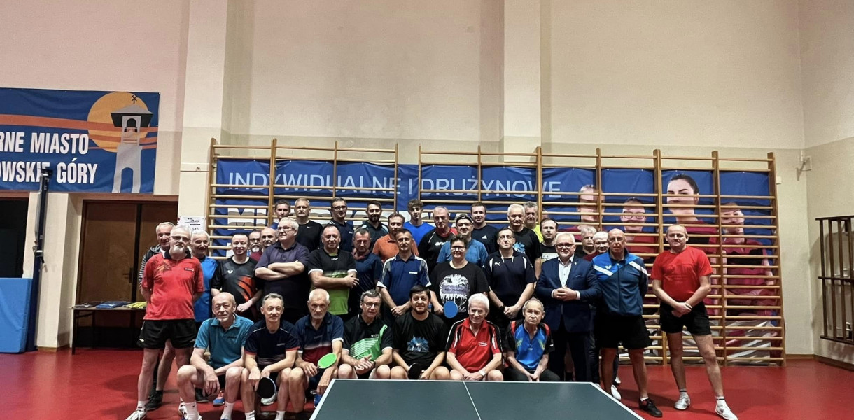 Otwarty Turniej Tenisa Stołowego Amatorów. Fot. Archiwum sekcji 