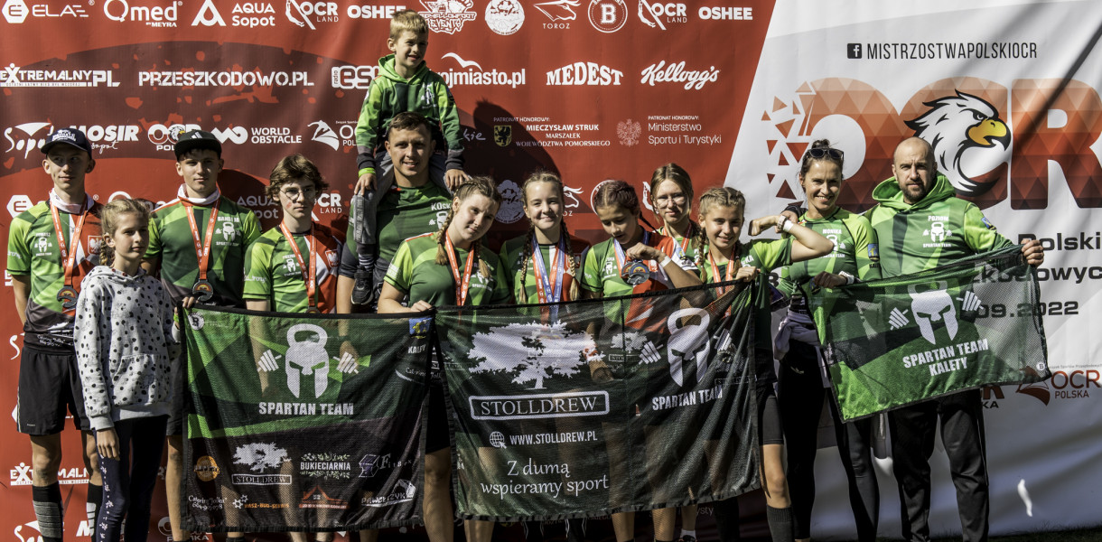 Drużyna Spartan Team Kalety wróciła do domu z workiem medali i tytułami Młodych Mistrzów Polski w różnych kategoriach wiekowych. Fot. Spartan Team Kalety