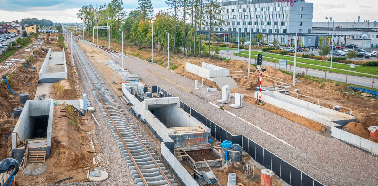 Stacja Pyrzowice Lotnisko. Fot. Katowice Airport/Piotr Adamczyk