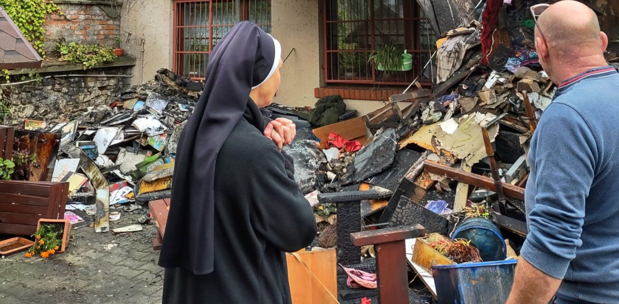 Straty materialne są bardzo duże. Fot. Archiwum MDK Piekary Śląskie