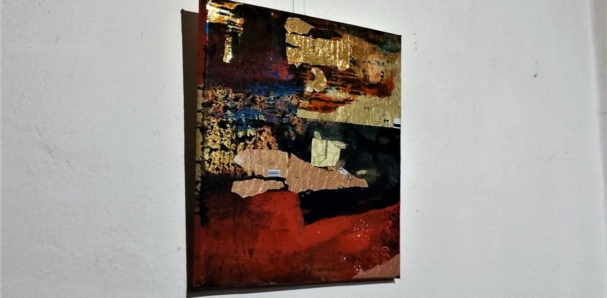 W galerii sztuki Inny Śląsk w Tarnowskich Górach można oglądać obrazy Anny Osadnik. Fot. Weronika Wowro