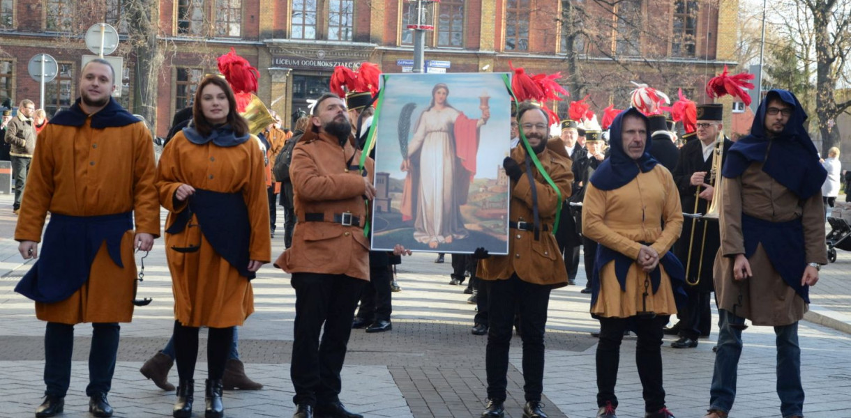 Parada górnicza w 2019 r. Fot. Archiwum UM