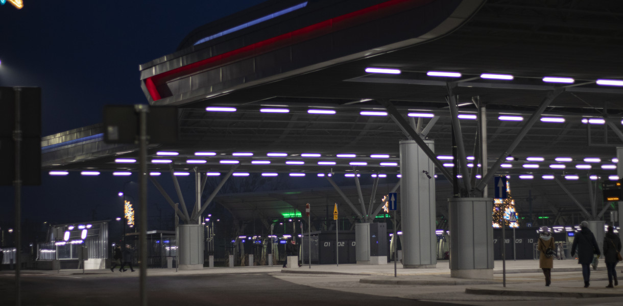 Od ubiegłej soboty czynne jest centrum przesiadkowe w Gliwicach. Jutro, 10 grudnia będzie oficjalne otwarcie. Fot Kacper Kozera 