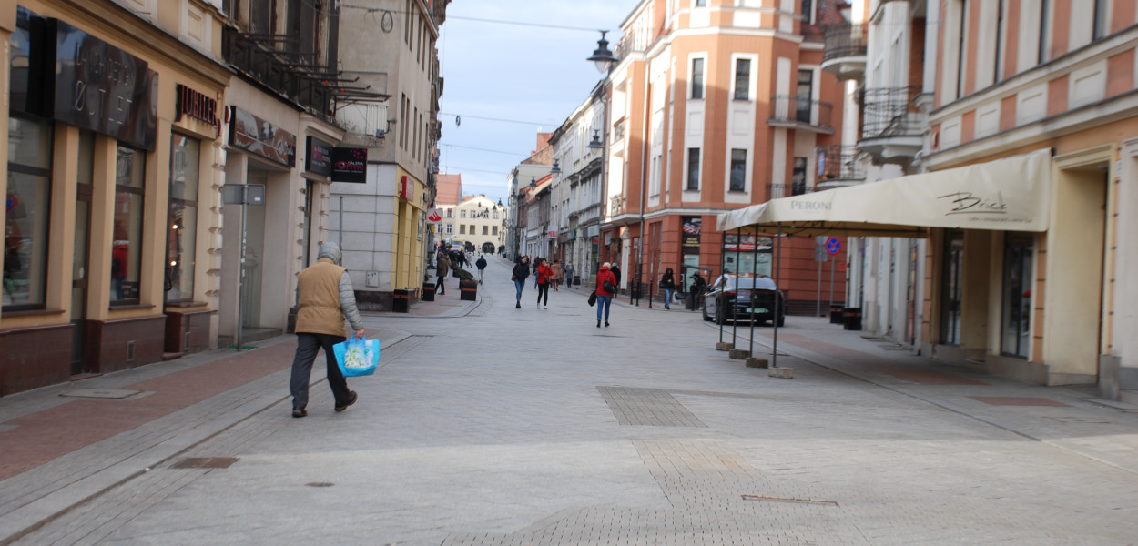 Ulica Krakowska w Tarnowskich Górach. Fot. Alicja Jurasz