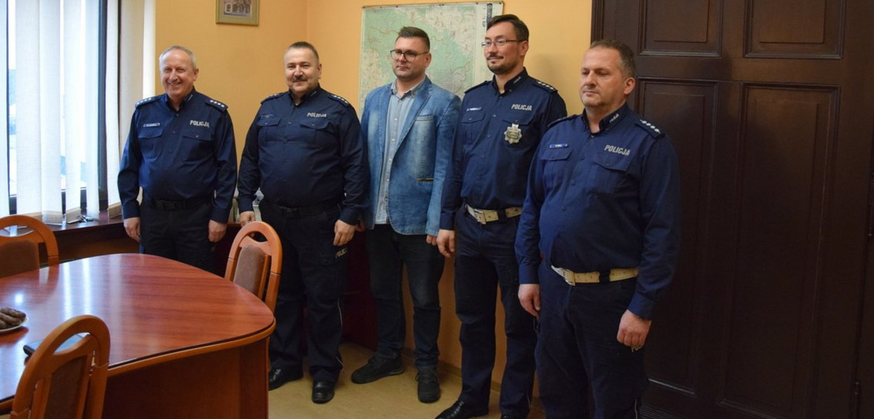 Zmiany w komendzie w Tarnowskich Górach. Fot. Archiwum KPP w Tarnowskich Górach 