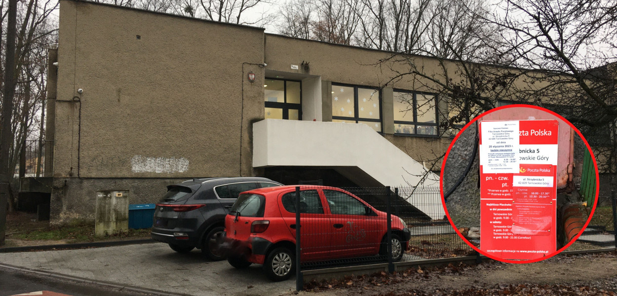 Poczta w Strzybnicy wkrótce zostanie zamknięta. Fot. Marcin Rupik 