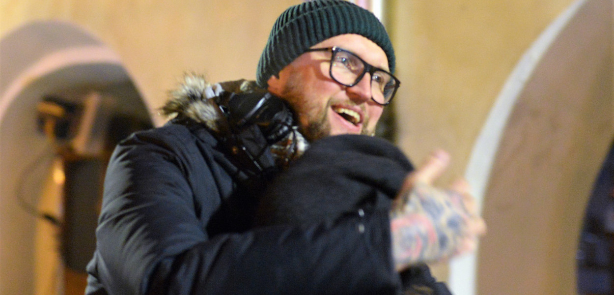 Diabeł. Skąd taki tytuł i dlaczego kręcony jest w Tarnowskich Górach? Odpowiada reżyser Błażej Jankowiak. Fot. Jarosław Myśliwski