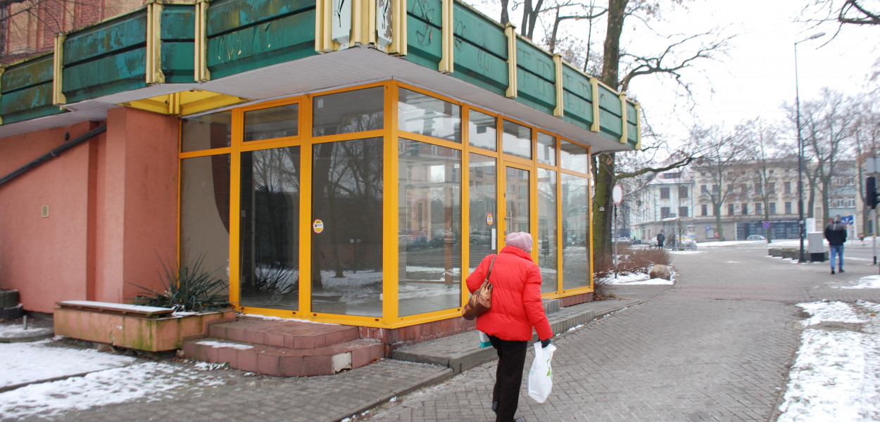 Dawna kwiaciarnia przy ul. Piłsudskiego. Fot. Alicja Jurasz