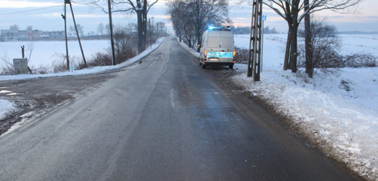 Na ul. Staffa nie jest bezpiecznie. Doszło tu m.in. do potrącenia kobiety z dzieckiem w wózku. Fot. Archiwum policji 