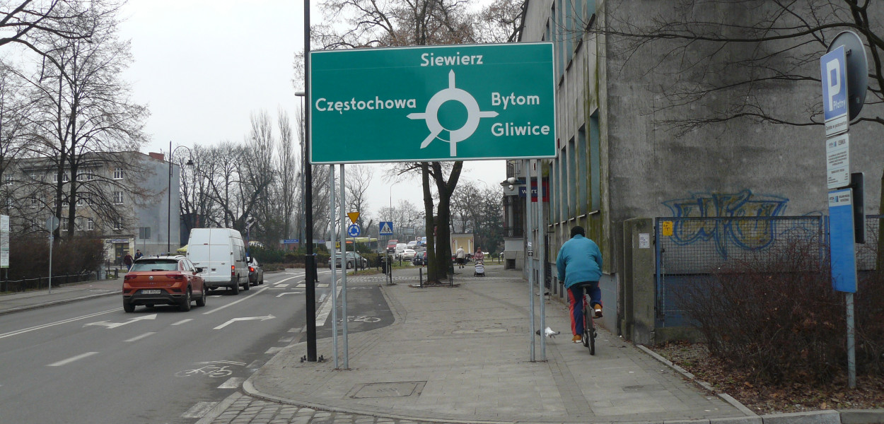 Miasto jednak nowych znaków stawiać nie zamierza. Fot. Agnieszka Reczkin