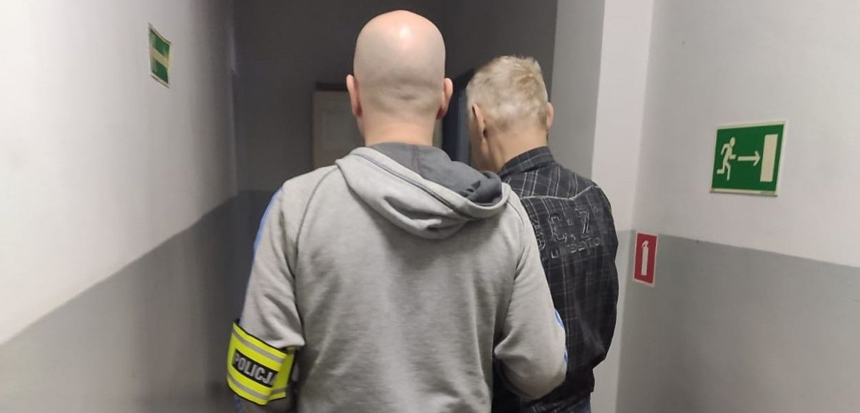 69-latek dobrowolnie poddał się karze i następne kilkanaście miesięcy spędzi w więzieniu. Fot. Archiwum policji