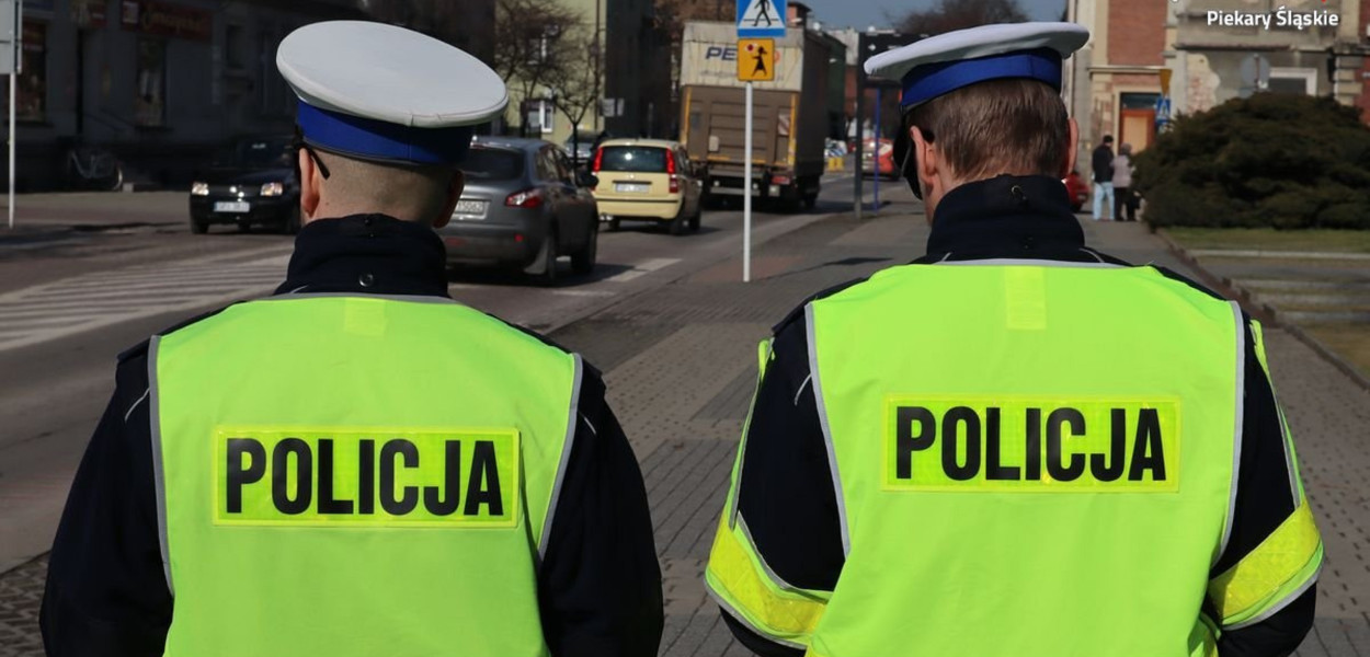 Bezpieczny Pieszy w Piekarach Śląskich. Fot. Archiwum KMP w Piekarach Śląskich 