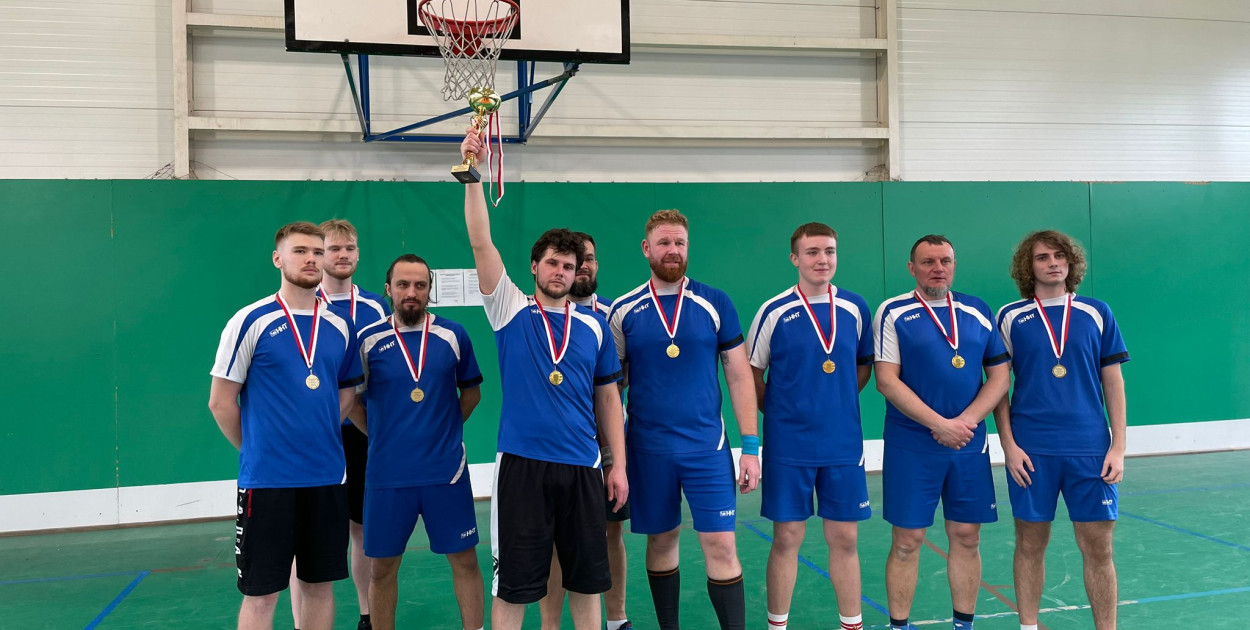 Zawody wygrała drużyna z Laryszowa. Fot. Archiwum UG Zbrosławice