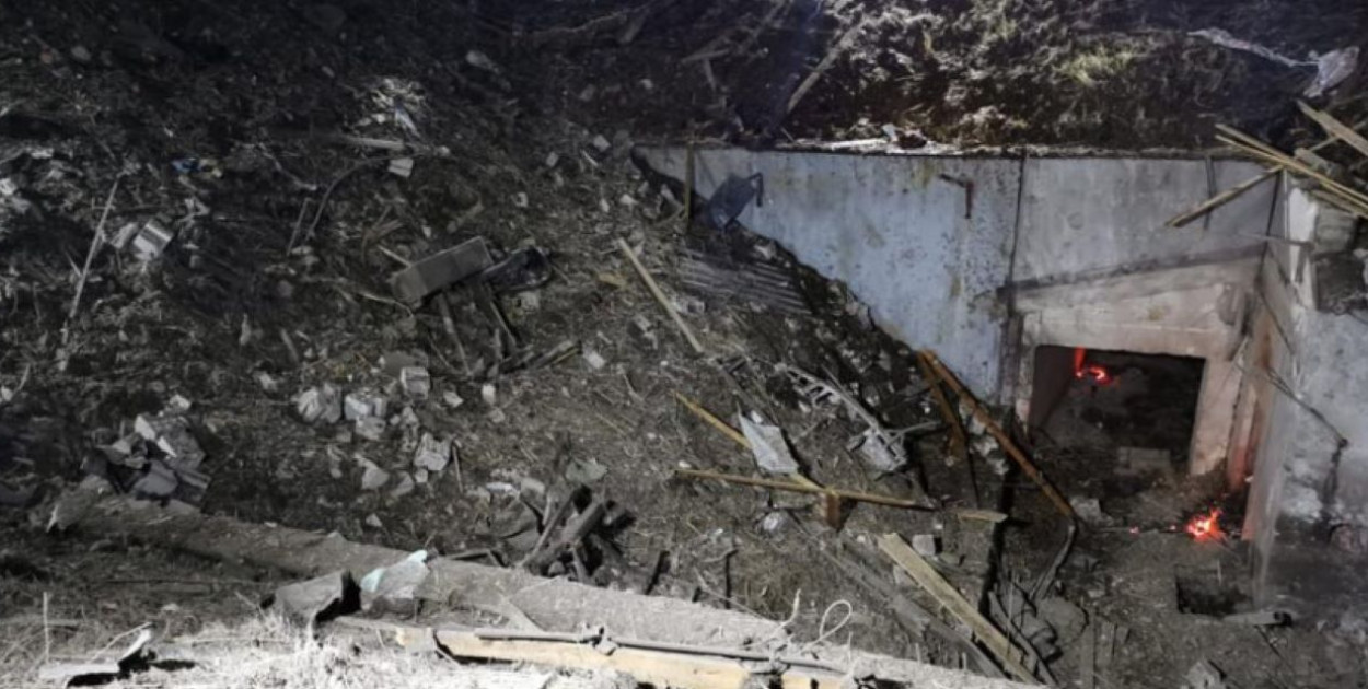 Wybuch zrujnował stanowisko w fabryce. Fot. Archiwum 