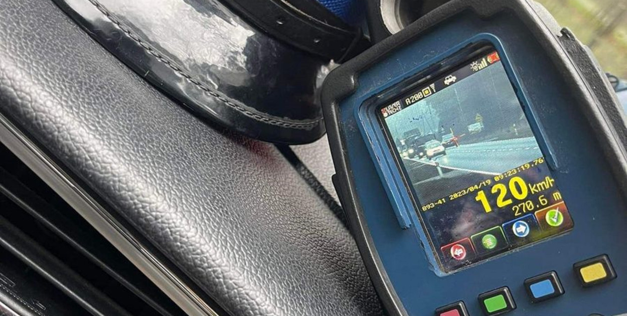 Za szybko w Tworogu. Fot. Archiwum KPP w Tarnowskich Górach