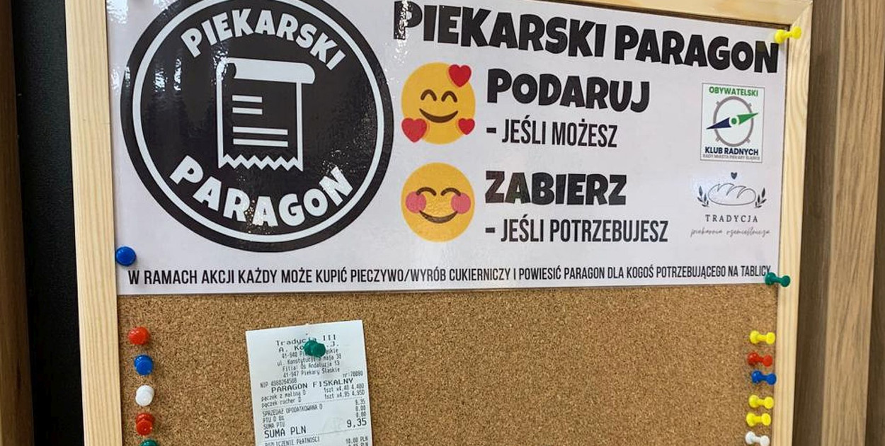 Piekary Śląskie. Kupisz chleb dla głodnego? Ruszyła akcja Piekarski Paragon
