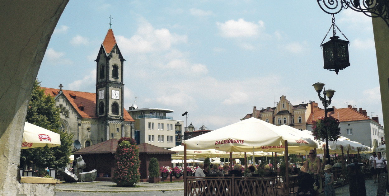 Tarnowskie Góry. Kościół ewangelicki pozostał, cmentarza już nie ma. Fot. Agnieszka Reczkin