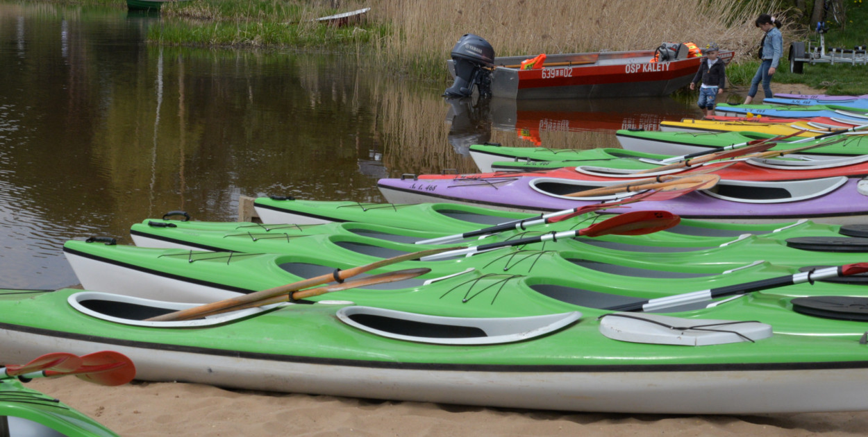 Długi weekend w Kaletach-Zielonej. Czynna będzie wypożyczalnia kajaków i desek SUP. Fot. Jarosław Myśliwski